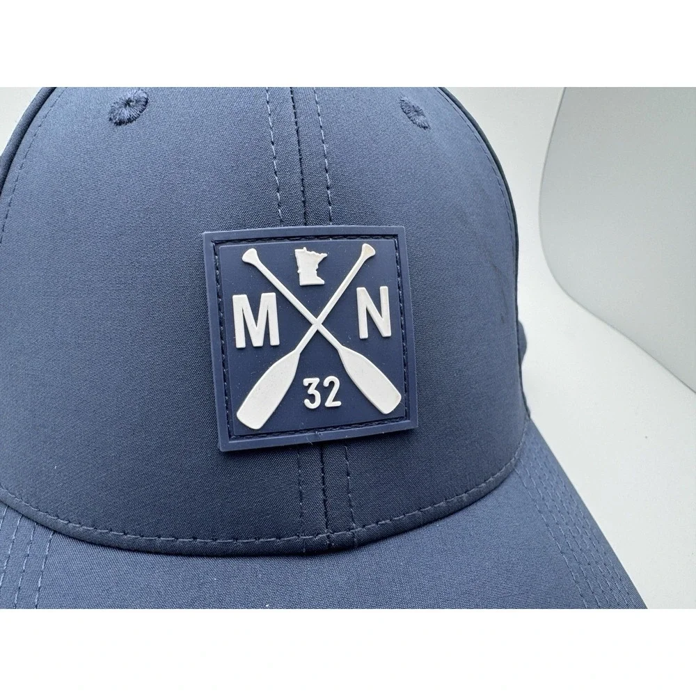 Minnesota Dad Hat Cap Snapback Lake 32 Paddles Sota Clothing Vacation Blue